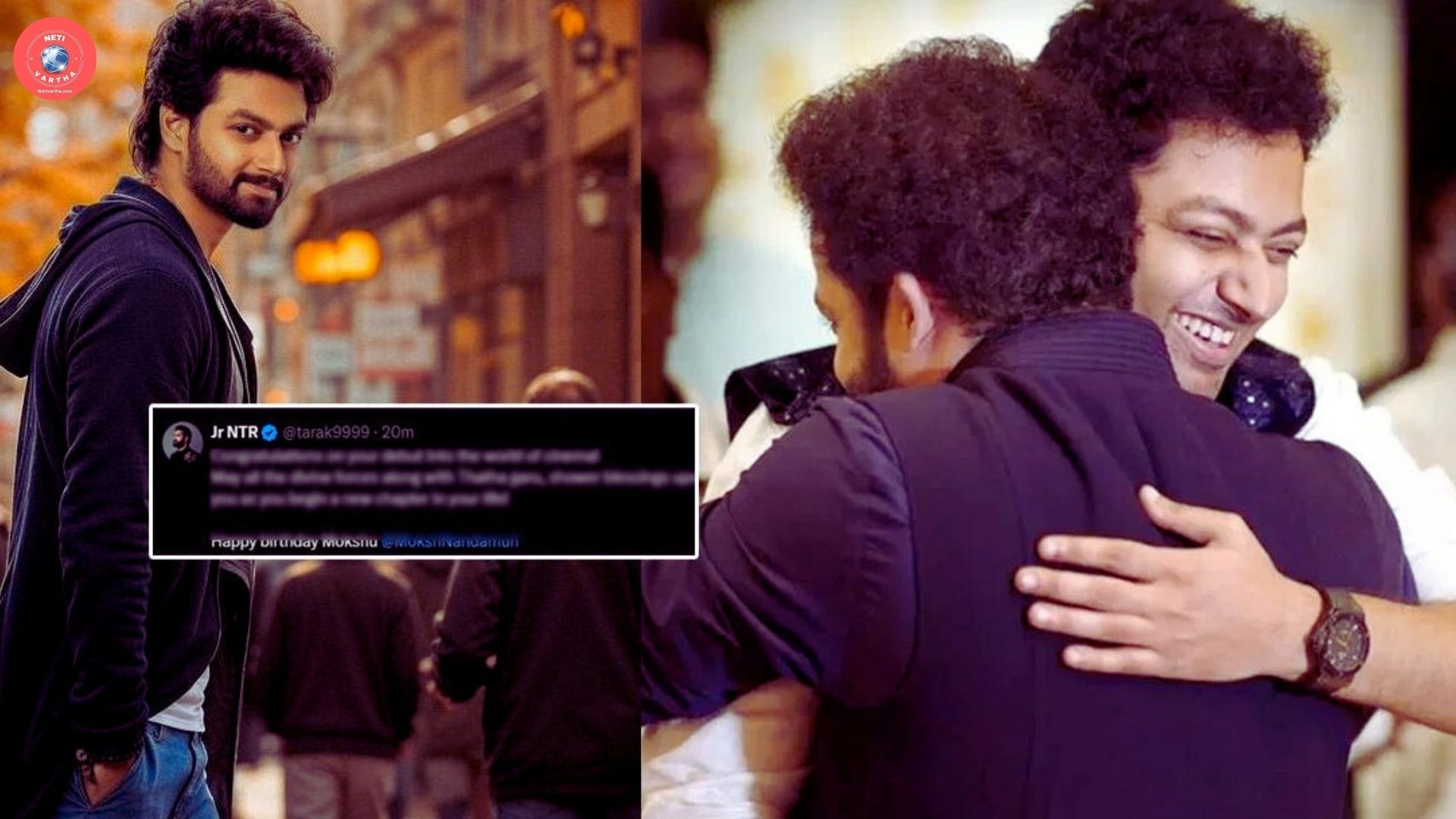 NTR's emotional post about Mokshajna's entry!