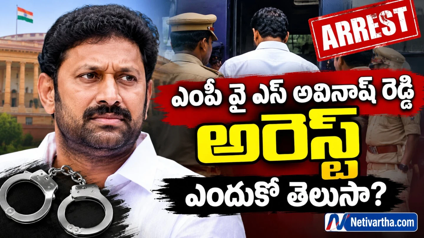 ఎంపీ వైఎస్ అవినాష్ రెడ్డి అరెస్ట్ వెనుక అసలు కారణం ఏమిటి? | Netivartha